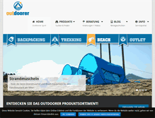 Tablet Screenshot of outdoorer.net