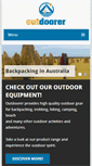 Mobile Screenshot of outdoorer.com
